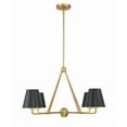 thumbnail image 3 of Crystorama Lighting - Xavier - 4 Light Chandelier In Traditional Style-17 Inches, 3 of 5