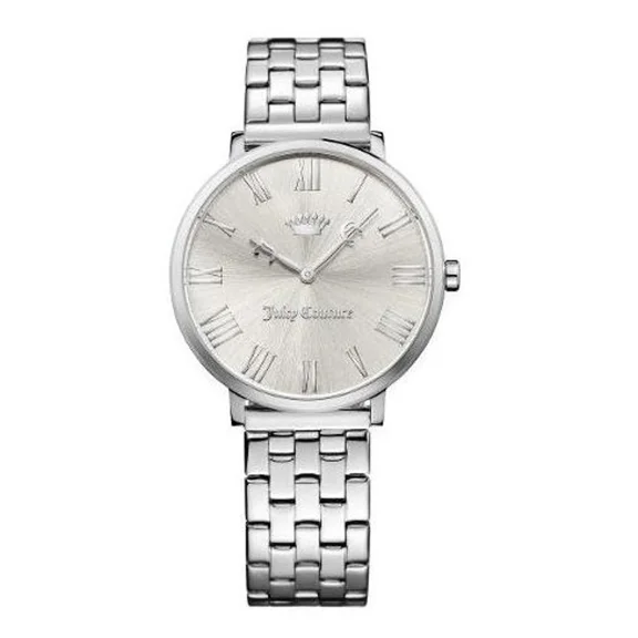 Juicy Couture 1901632 Silver Dial Silver 35MM Stainless Steel Bracelet Womens Watch