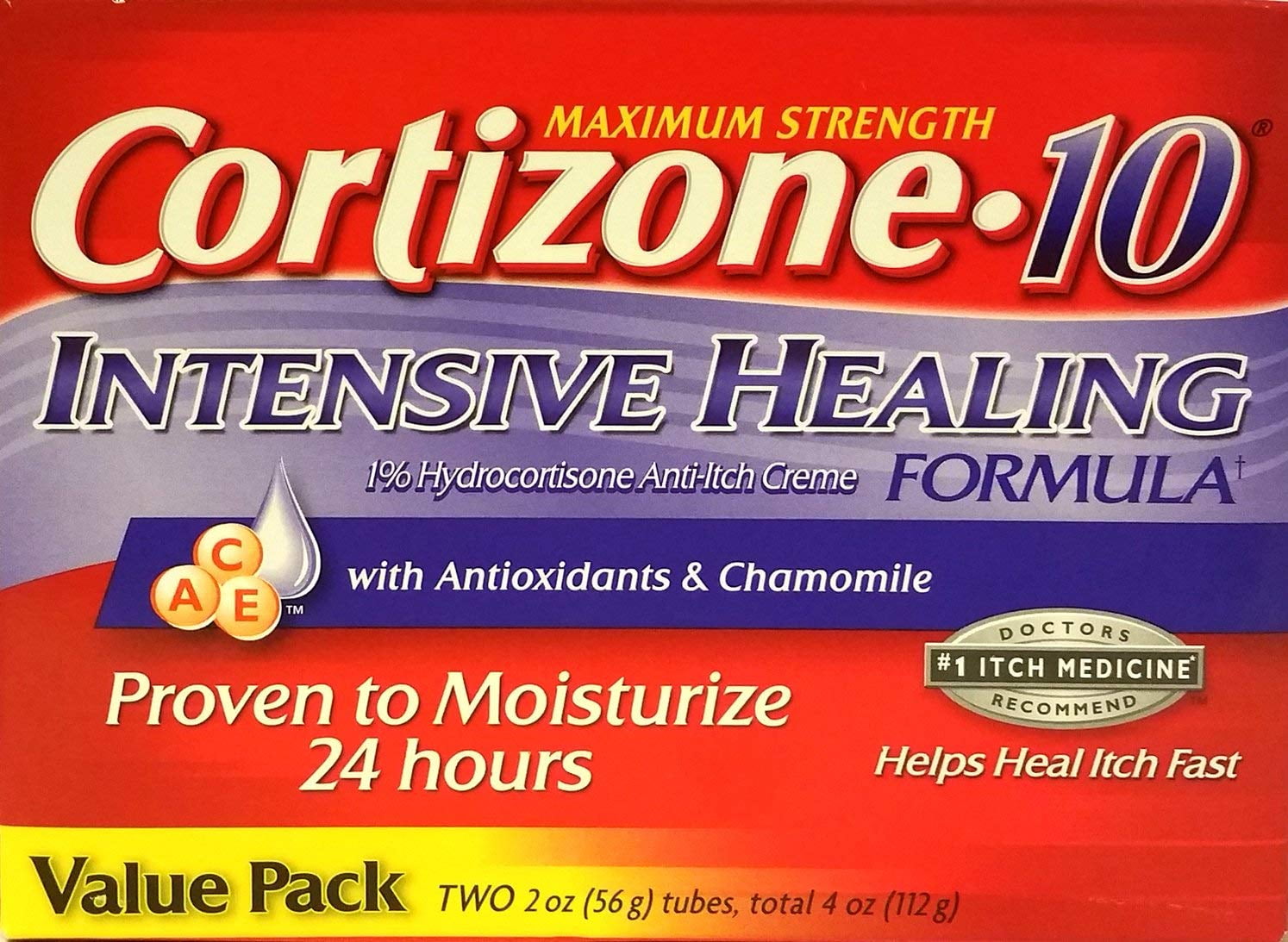 Cortizone10 Max Strength Cortizone10 Intensive Healing Formula with