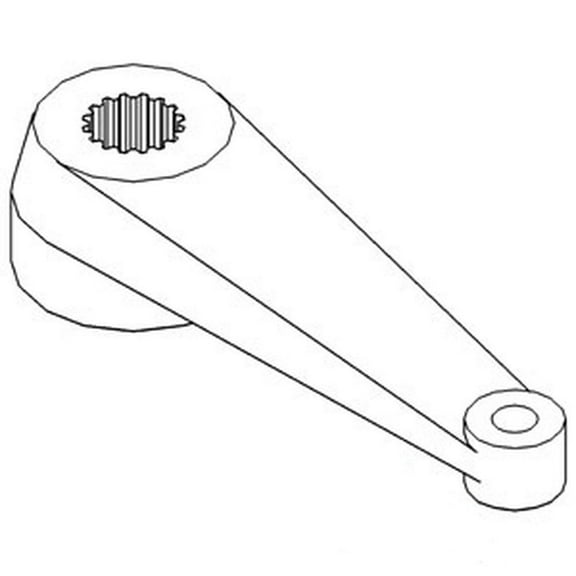 RAParts A147121 Fits Case Tractor RH Steering Arm 2090 2290 2294 2390 2394 2590 2594