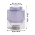 thumbnail image 3 of Outdor Silicone Ice Maker With Lid Easy Release Sphere Tray For Whiskey Cocktails And Freezer, 3 of 5