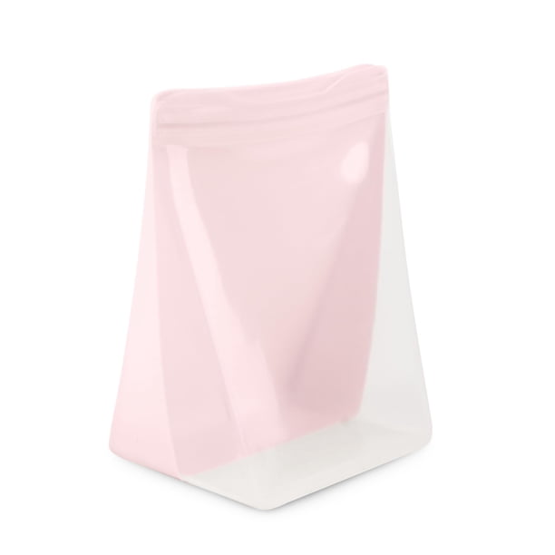 Bolsa de almacenamiento reutilizable W&P Porter Silicone Sandwich 1L Blush