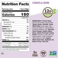 thumbnail image 5 of (2 pack) Lenny & Larrys The Complete Cookie-fied Bar, Cookies & Creme, 4 Ct, 5 of 8