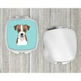 thumbnail image 4 of Carolines Treasures BB1140SCM Checkerboard Blue Jack Russell Terrier Compact Mirror BB1140SCM  multicolor, 4 of 4