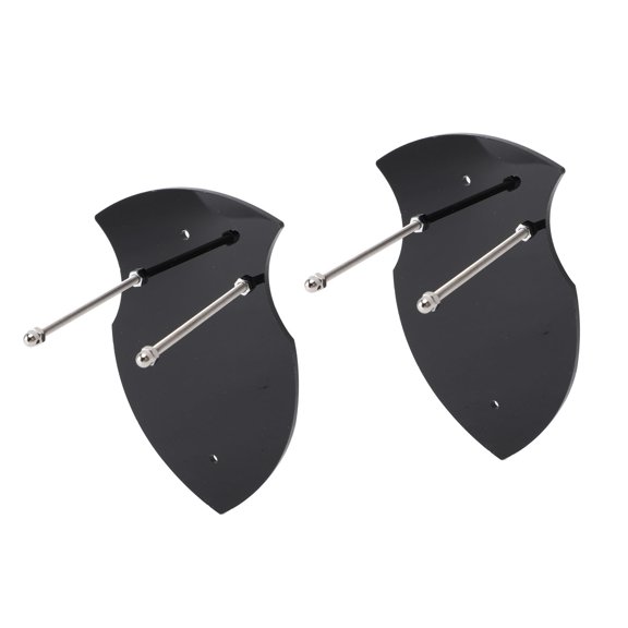 PERCHAS DE SOPORTE DE ESPADA COLGANTES MONTADOS EN LA PARED, SOPORTE DE PARED ACRÍLICO PARA ESPADA, Decoración de Visualizació Vertical, Soporte con tornillos de Montaje