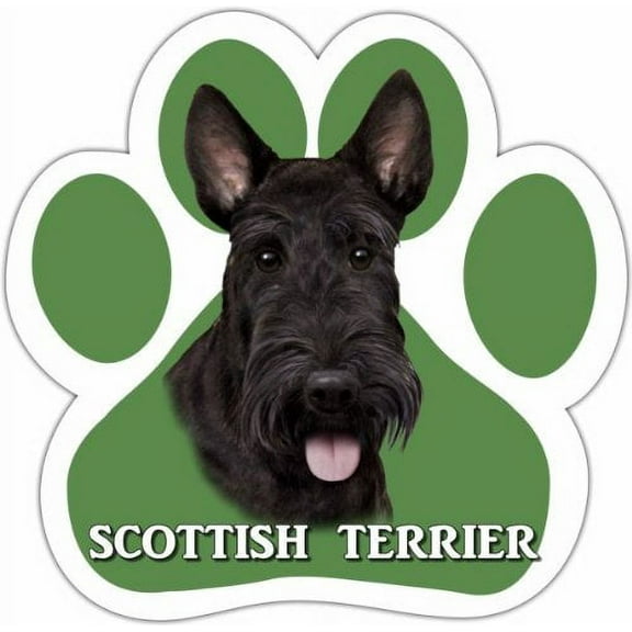 Scottie Paw Print Magnet