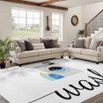 Large Area Rug 6x9ft, Laundry Room Runner Rug Non Slip for Living Room ...