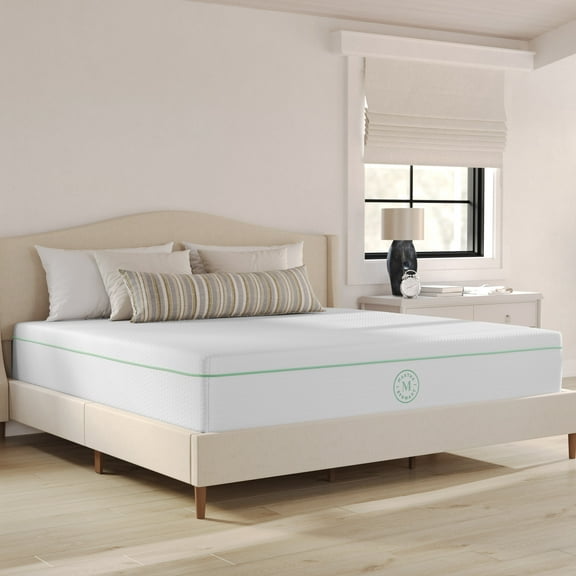 Martha Stewart  Premium Medium-Firm Dual-Action Cooling Memory Foam Mattress in a Box King - Cushion Firm