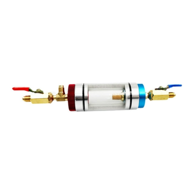 Herramienta de reparación de automóviles, regulador de aceite de refrigeración estable, práctico, de aleación de aluminio, para aire acondicionado de Tipo B
