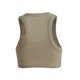 thumbnail image 4 of VISgogo Mujeres Verano Casual Tank Tops, Color Sólido Cuello Redondo Slim-Fit Sin Mangas Crop Tops VISgogo  moda, 4 of 5