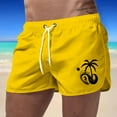 thumbnail image 2 of Kcolen Mens Swim Trunks 5 Inch Drawstring Beach Swimming Shorts Comfy Swimsuit for Men Men Swim Trunks Beach Summer Fashion Swimwear, 2 of 4