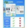 thumbnail image 4 of NiHome 19-Piece Cruise Trip Essentials Kit – Power Strip, Waterproof Phone Bags, Luggage Tag Holders, Magnetic Hooks, Cruise Card Lanyards, Towel Bands, Anti-Seasickness Bands & Shower Organizer Bag, 4 of 7