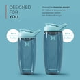 thumbnail image 5 of Botella coctelera de proteínas Promixx PURSUIT – Botellas cocteleras deportivas premium para mezclas de proteínas y batidos de suplementos – Taza coctelera de proteínas duradera y fácil de limpiar, 5 of 5
