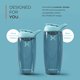 thumbnail image 5 of Botella coctelera de proteínas Promixx PURSUIT – Botellas cocteleras deportivas premium para mezclas de proteínas y batidos de suplementos – Taza coctelera de proteínas duradera y fácil de limpiar, 5 of 5