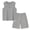 Khaki, variant on IROINNID Men's Sleeveless Henley Tank Top and Shorts Set with Button Placket Elastic Waist and Pockets Relaxed Casual Summer Lounge Wear