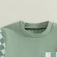 thumbnail image 3 of Summer Toddler Girl Clothes 2t 3t 4t 5t Embroidered Baby Girl Outfit 2 Piece Doll Neck Striped Shirt Shorts Set Kaprioy Fourth of July Baby Girl Outfit, 3 of 6