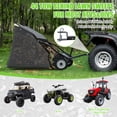 thumbnail image 6 of Yedigre Ride-On Tow Behind Yard Sweeper - 44” Wide Cleanup for Leaves, Grass Clippings & Debris, Easy-Dump Hopper, 6 of 10