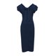 thumbnail image 4 of Vestido de Verano para las Mujeres sin Mangas Cuello en V con Mangas Voladoras, Color Sólido Y Vestido Sexy Fluido para las Mujeres, 4 of 6
