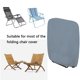 thumbnail image 5 of Funda Para Silla Plegable De Gravedad Cero, Resistente Al Agua, A Prueba De Polvo, Luz Solar, Funda Protectora Para Sillas Plegables Para Exteriores Minnieouse HA014347-00, 5 of 5