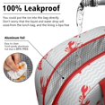 thumbnail image 5 of Lunch Bag Lunch Box for Women Reusable Insulated Lunch Bags,Water-Resistant Red Lobster on Grey Stripes Cooler Lunch Tote Bag, Large Capacity for Work Travel Picnic, 5 of 6