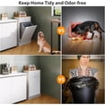 thumbnail image 7 of CANVORA 10-Gallon Tilt-Out Kitchen Trash Can Cabinet, Freestanding with Hidden Drawer & Cutting, 7 of 7