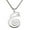 Silver, variant on lanema Metal Hollow Round Pendant Necklace Fashionable Necklace Fashion Accessory for Youthful Trendsetters in Fall and Winter