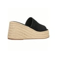 thumbnail image 3 of Women's Wedge Sandal Espadrille Platform Slip On Open Toe Wedge Heel Sandals, 3 of 5