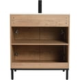 thumbnail image 6 of Blossom Lisbon 30" Freestanding Vanity w/ SMC Sink | Classic Oak | All-Wood| Soft-Close Doors, 6 of 9