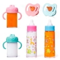 thumbnail image 4 of fash n kolor Set de alimentación para muñecas que desaparecen My Sweet Baby | Baby Care Juego de alimentación de muñecas de 6 piezas para cochecito de juguete | 2 biberones de leche y jugo con 2 chupe, 4 of 5