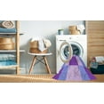 thumbnail image 2 of Ahgly Company Tapis d'Intérieur Rond Lavable en Machine Transitionnel Mauve Violet, 3 Pieds Rond, 2 of 7