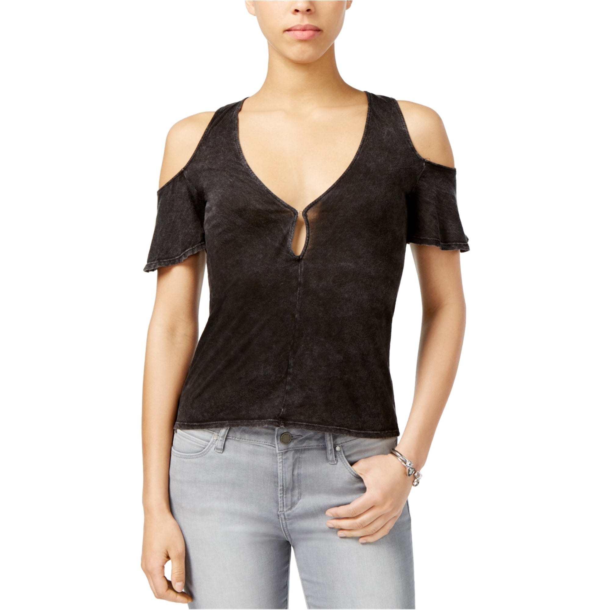Project Social T Blouse en Tricot Stream pour Femmes, Noir, Moyen