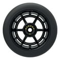 thumbnail image 3 of UrbanArtt Civic Wheels - 110mm Black and Yellow, 3 of 12