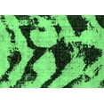 thumbnail image 1 of Ahgly Company Indoor Rectangle Abstract Emerald Green Modern Area Rugs, 2' x 5', 1 of 4