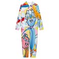 thumbnail image 3 of Kirby One Piece Pajama Hooded Union Suit PJs Sleepwear, 3 of 7
