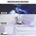thumbnail image 2 of Sewing Machine for Beginners,12 Built-in Stitches Portable Sewing Machine with Storage Bag for Kids, 2 of 9