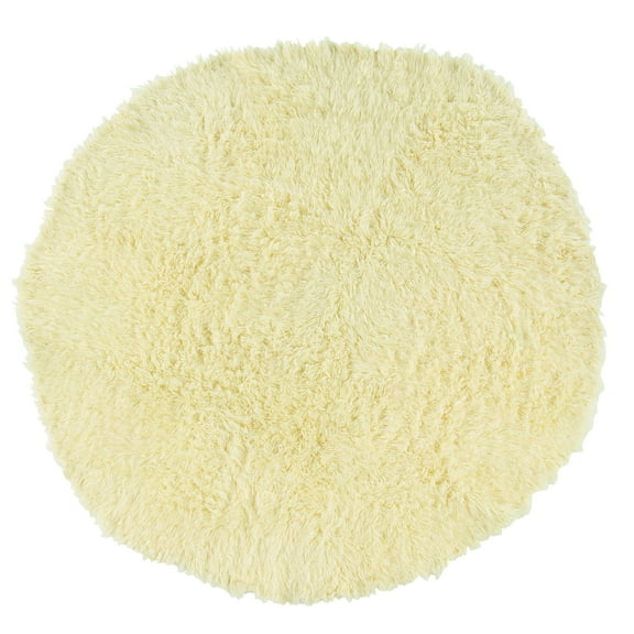 Linon New Flokati Natural Area Rug