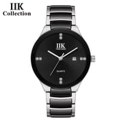 Mens watch classic waterproof quartz watch with calendar, mens wristwatch, fashionable trendy business watch