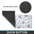 thumbnail image 6 of Pioneer Flower Floral Print Pattern Kitchen Rugs Sets Of 2, Anti Fatigue Non Slip Washable Floor Mats for Kitchen Sink Laundry, 17X30 Inch + 17X47 Inch, 6 of 6