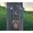 thumbnail image 7 of Tree Faces Decor Outdoor, 12 Inch Tree Face Outdoor Statues Old Man Tree Hugger Bark Ghost Face Decoration Funny Yard Art, Tree Decor Outdoor for Halloween Easter Garden Creative Props, 7 of 7