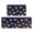 Multicolor Cat Blue Pattern, variant on Pastel Cat and Meow Pink Pattern Anti Fatigue Kitchen Rugs Set Of 2, Non Slip Washable Decorative Floor Mats for Kitchen Sink Laundry, 17"x30" and 17"x47"