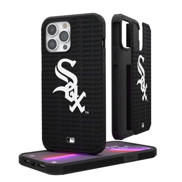 Chicago White Sox iPhone Text Backdrop Rugged Case