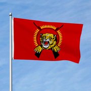 Tamil Eelam Puli Kodi Flags Polyester 3x5 FT banner
