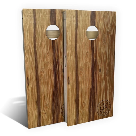 Skip's Garage | Marblewood Cornhole Board Set | Includes Boards & Bags | Choose Your Size & Accessories