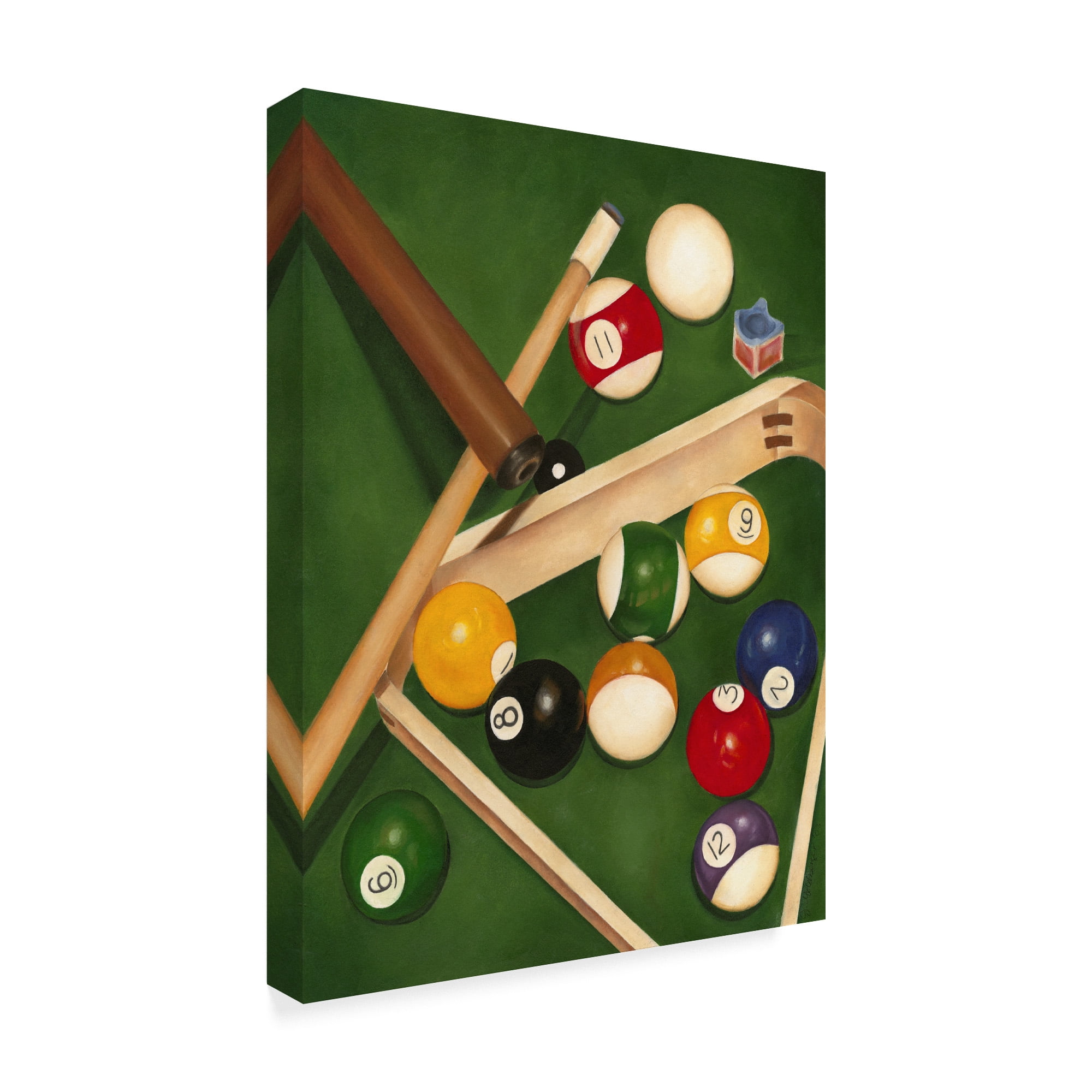 Trademark Fine Art 'Rackem Up I' Canvas Art by Jennifer Goldberger
