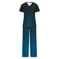 thumbnail image 4 of Tumotour Nursing Uniforms Scrubs Sets For Woman And Man Clearance Plus Size Working Uniform With Pocket Scrubs Medical Uniform Scrubs Top And Pants, 4 of 5