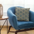 thumbnail image 6 of Plutus Brands Blue Diamond Cut Diamond Luxury Throw Pillow-Size:20" x 30", 6 of 9