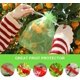 thumbnail image 5 of 100 x Bolsas protectoras para uvas, bolsas de protección para frutas, bolsas de organza reutilizables para jardín con cordón para protección contra avispas y pájaros, 30 cm x 20 cm, verdes, 5 of 5