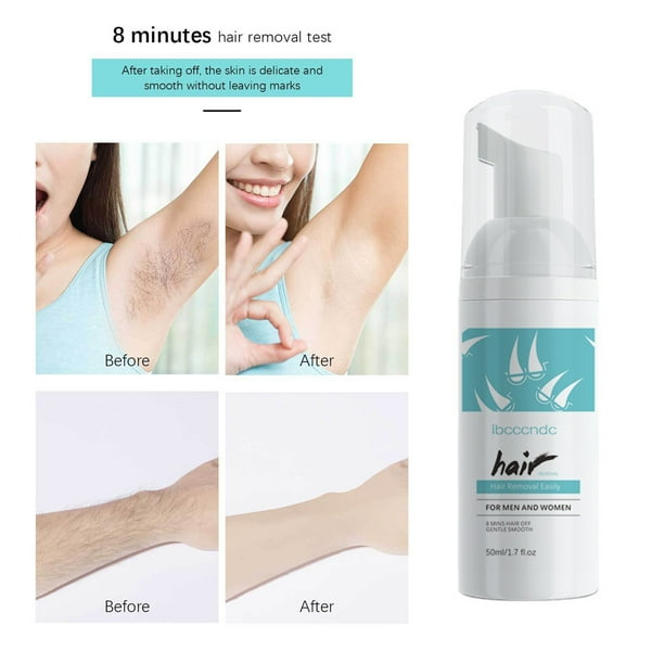 Cheers US 50ml Hair Removal Spray Foam Nature Nation Hair Removal Cream Bigger Size & Newest
