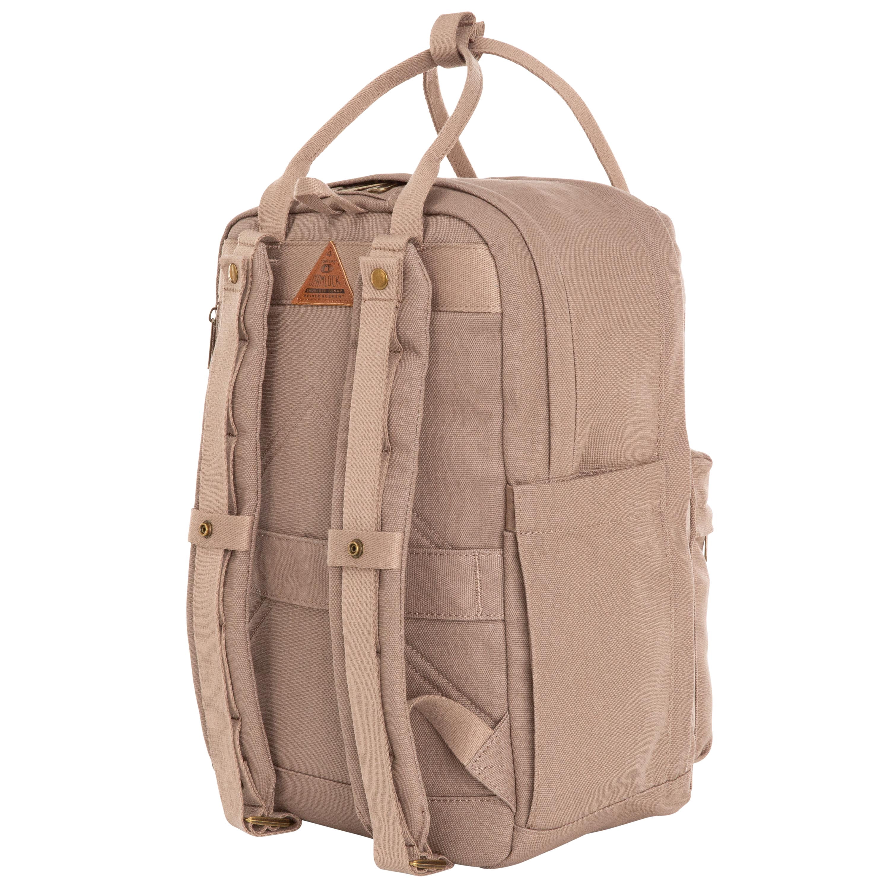 Ozark Trail 22L Polyester Asheville Dual-Carry Backpack, Adult/Teen, Taupe