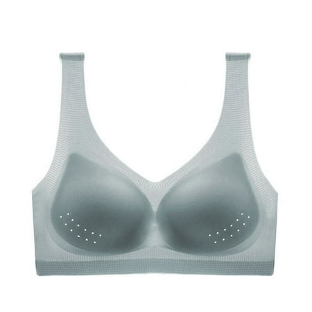 

Knosfe Sexy Seamless Wireless Bra for Women Lightly Comfort Bras Women s Beauty Back Bralette XXL